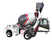 Hydraulic 2m3 Auto Concrete Mixer Truck Mounted Concrete Mixer