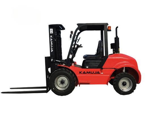 3500kg ไดเซลฟอร์คลิฟต์ที่มีตัวเลือกหลายเครื่องยนต์ Mast