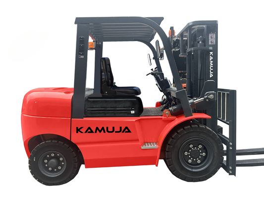 6000kg เครื่องยกไฟฟ้าเครื่องยนต์ดีเซลสําหรับการจัดการวัสดุที่เรียบร้อยและปลอดภัย